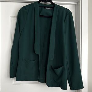 EUC Women's Hunter Green Lightweight Blazer